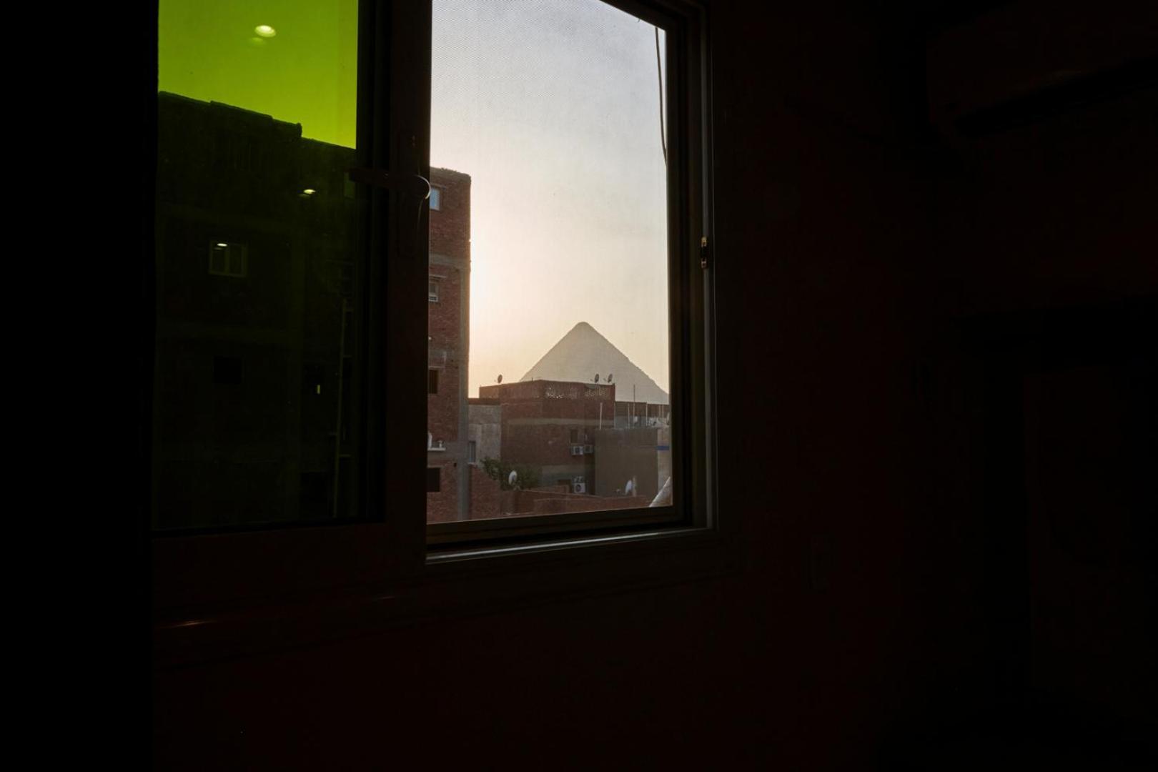 Grand Golden Pyramids View Hotel Kafret el-Gabal Exterior foto