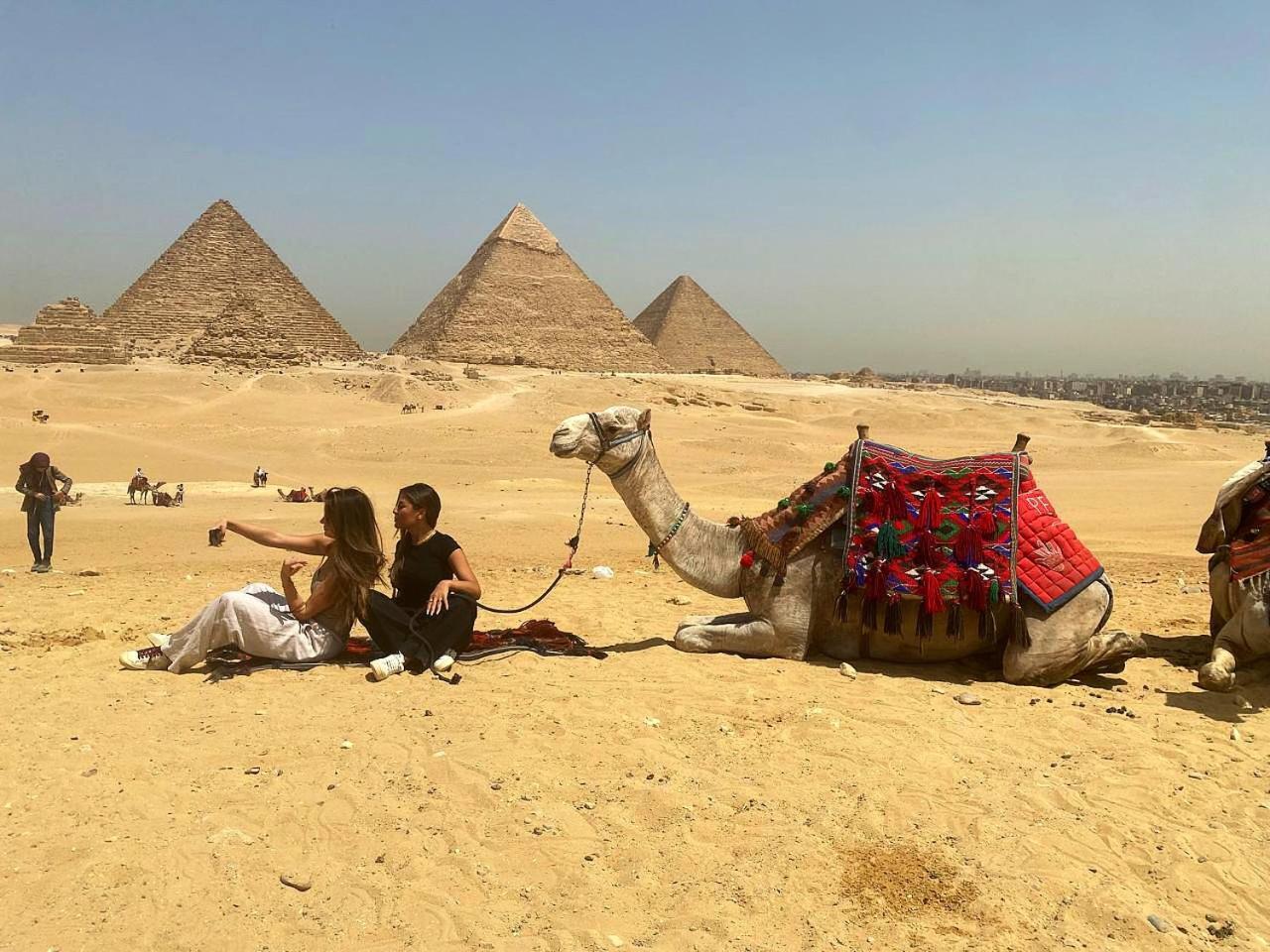 Grand Golden Pyramids View Hotel Kafret el-Gabal Exterior foto